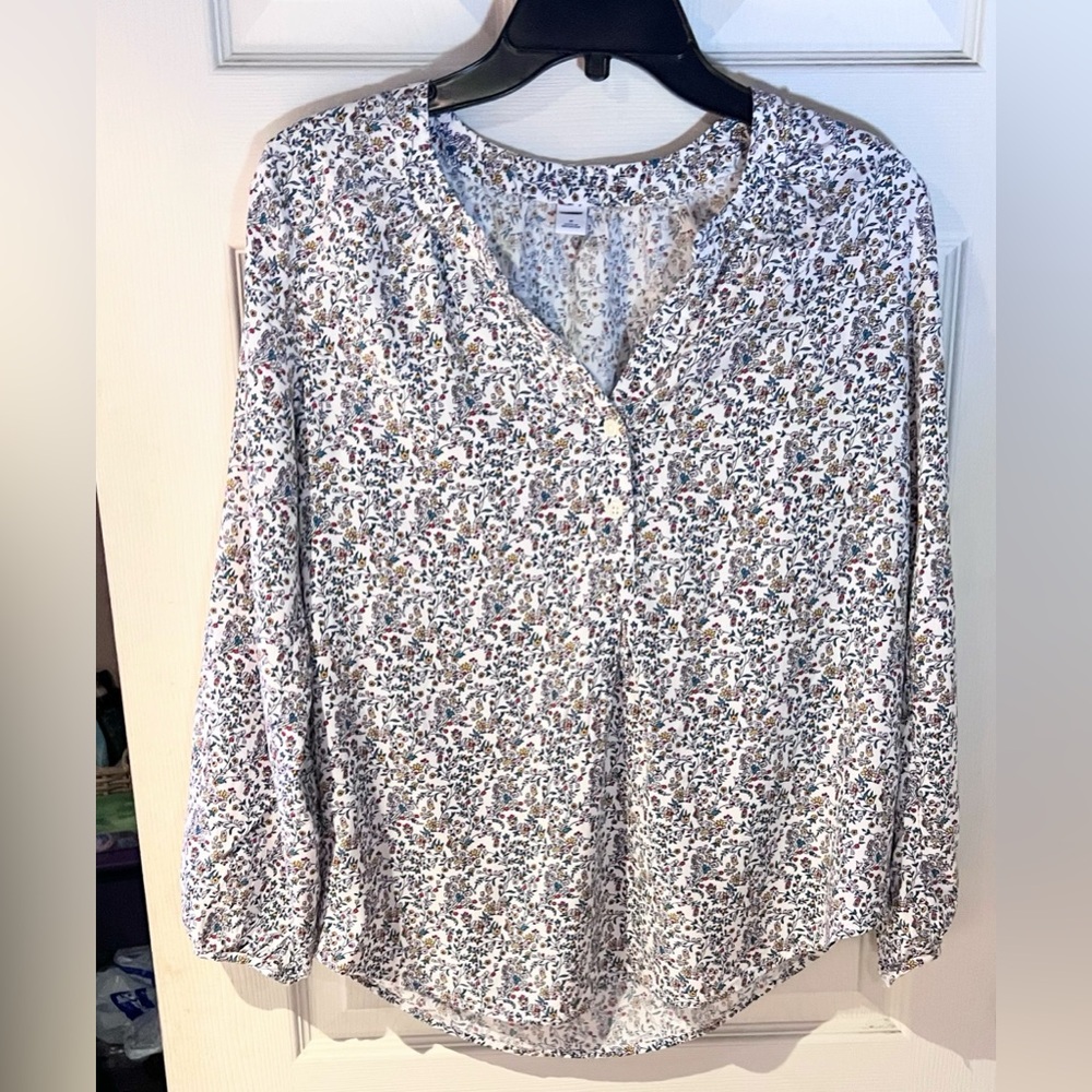 Old Navy Multicolor Floral Women's Blouse